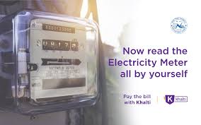 now read the electricity meter all by
