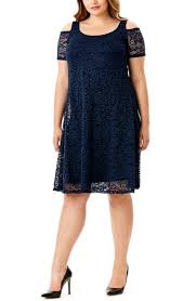 Mynt 1792 Lace Cold Shoulder Dress Plus Size Available At