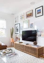 40 ideas for decorating around the tv