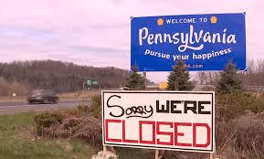 Not so welcome sign at New Jersey-Pennsylvania border | ABC27