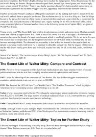 the secret life of walter mitty pdf the secret life of walter mitty compare and contrast 14 notice too that he purchases his rubbers but instead of putting them on