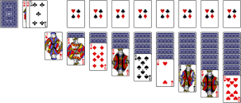 The ultimate goal of three card klondike is to place all the cards into the upper four slots (slots marked as a), corresponding to their suit from ace to king. World Of Solitaire Klondike Turn Three Game Green Felt Play Free Card Games Online