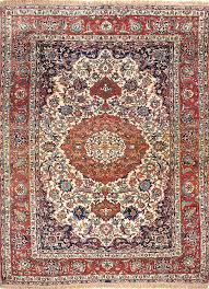 aalam ivory hand knotted wool rugs
