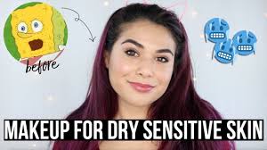 makeup routine for dry