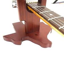 Brown Wooden Guitar Wall Hanger