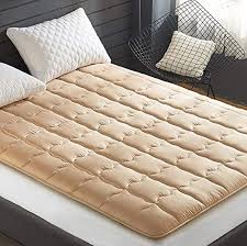 Owning a mattress topper could be the easiest way to personalize your mattress and get the ultimate in luxury slumber. Ggydd 100 Cotton Mattress Topper Fluffy Breathable Mattress Thick Soft Cushy Premium Hotel Quality Tatami Mattress F Quality Mattress Mattress Cotton Mattress