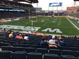 Investors Group Field Section 117 Home Of Winnipeg Blue