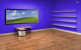 Desktop Wallpaper Desk And Shelf