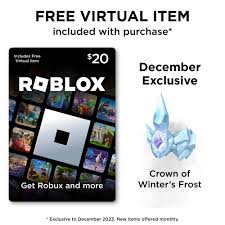 roblox 10 gift card digital