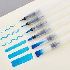 Qatalitic Water Brush Pens Set Of 6