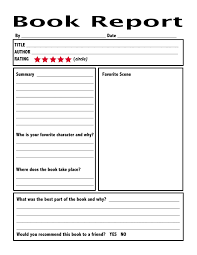 Book report help for kids Book Report Template Coloring Page  Great way to get kids started on book  reports 