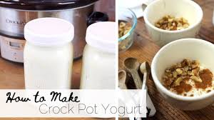 crock pot yogurt easy homemade yogurt