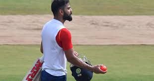 indian cricketers on playing pink ball