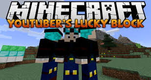 Download lucky block mod for minecraft for . Youtuber S Lucky Block Mod For Minecraft 1 11 2 1 10 2