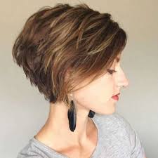 short haircuts for round faces