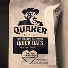 calories in quaker quick oats