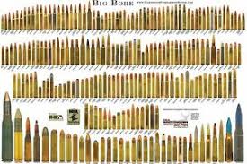 Details About Big Bore Rifle Cartridge Chart Wall Poster Multiple Sizes 11x17 24x36