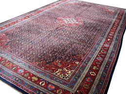 antique bidjar rug halwai oversized