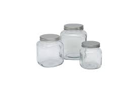 Glass Er Jar Canister Set