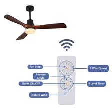 Surface Mount Ceiling Fan With Light