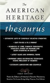 the american herie thesaurus first