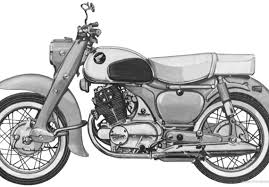 honda dream 305 motorcycle 1962