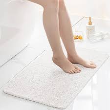 loofah shower mat bath mat non slip