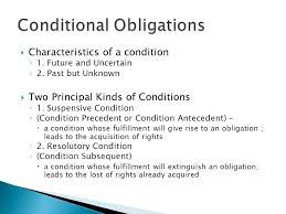 Deemed one with a period. Different Kinds Of Obligations Ppt Video Online Download