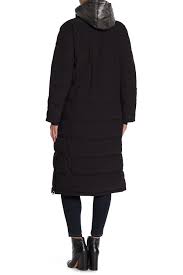 Vince Camuto Hooded Maxi Down Jacket Hautelook