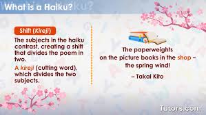 haiku poems definition format and