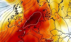 Uk Weather Heat Chart Turns Black As Temperatures Rocket In
