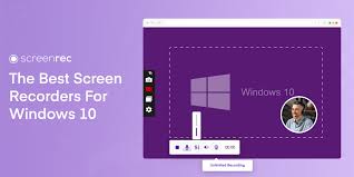 screen recorders for windows 10 pc