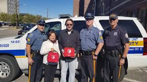 ocean city police awarded two aeds