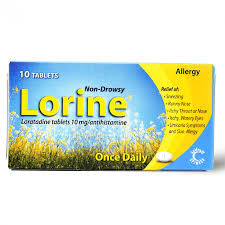 lorine 10 mg antihistamine non drowsy