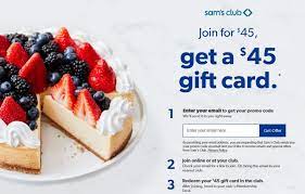 Sam's club 45 gift card. Free 45 Gift Card With 45 Sam S Club Membership Purchase Free Membership Deal Kouponing With Katie
