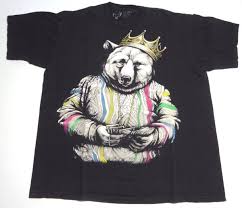 Vintage Rook Biggie Bear In A Coogi Sweater T Shirt Size Xl 100 Cotton Men Women Unisex Fashion Tshirt Cool T Shirt Buy Shirts Online From