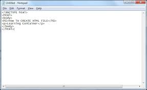 how to create html file in windows mac
