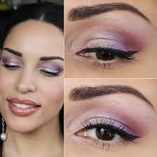 makeup tutorial metallic purple