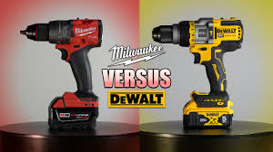 milwaukee vs dewalt hammer drill