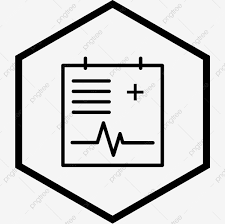 Vector Medical Chart Icon Medical Document Medical File