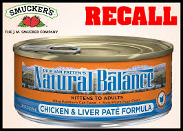 On december 30, 2020, midwestern pet foods, inc. J M Smucker Recalls Natural Balance Canned Cat Food