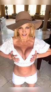 Britney Spears pushes her boobs together in tiny top and pulls her shorts  down dangerously low for racy new video | The US Sun