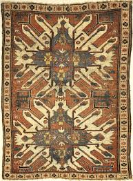 antique eagle kazak chelaberd rug santa