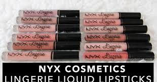nyx cosmetics liquid lipsticks