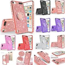 Combined a side of marble print with a splash of rose gold print and you get this beautiful chic case. Ipod Touch 5 6th Generation Glitter Cute Phone Case Girls With Kickstand Pink 10 98 Picclick