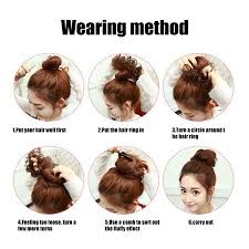 Theshejewels how to put up a bun with volume when your hair is super fine? Lzndeal Messy Bun Hair Scrunchies Chignons Hair Piece For Women Curly Wavy Scrunchy Updo Bun Elastic Rubber Band Elegant Wedding Hair Piece Walmart Canada