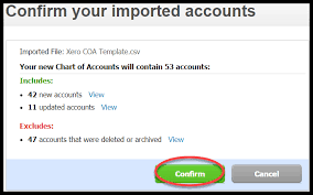 How To Import A Chart Of Accounts Into Xero