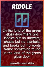 In The Land Of The Green Glass Door