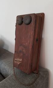 Antique Wall Telephone Hobbies Toys