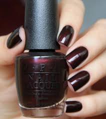dark nail colors for fall winter